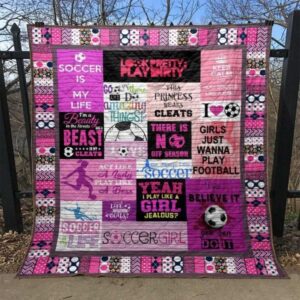 Beast In My Cleats Quilt Blanket No96  Quilt